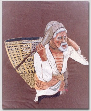 Tea picker from Sikkim