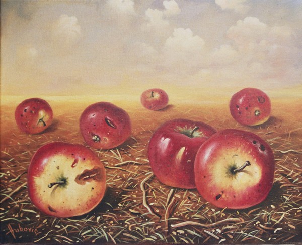 red apples