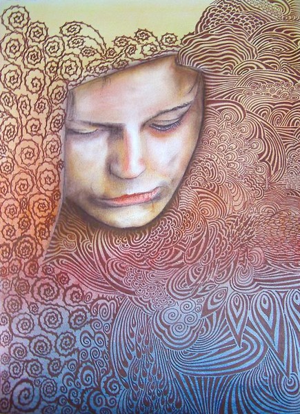 Face looking down