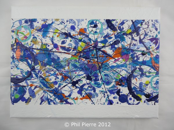 Blue Bubbles 009