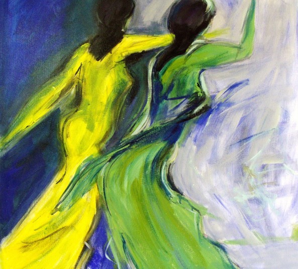 Dancing women