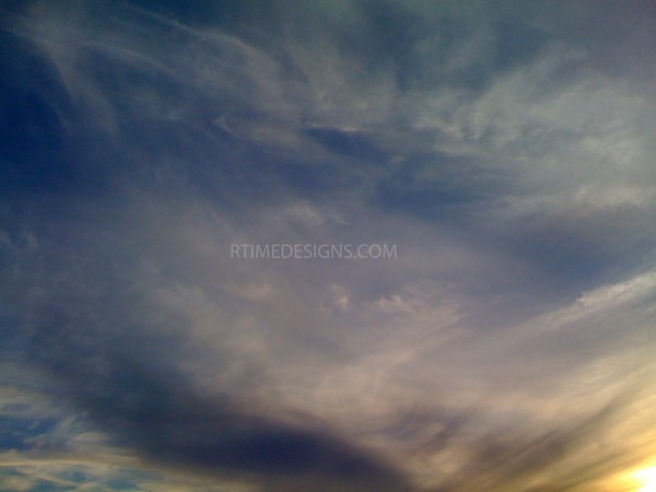 cloudy late afternoon