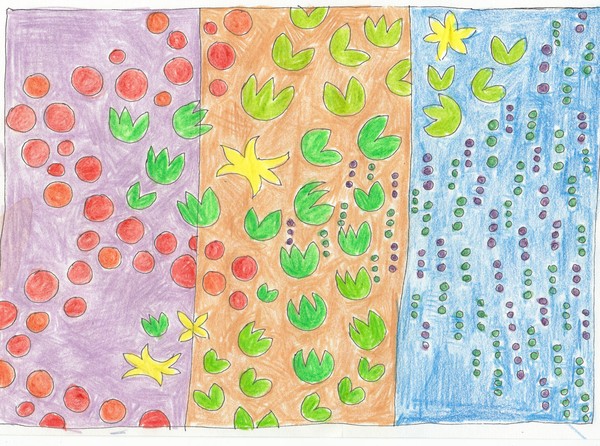 Summer leaves and fruit 3