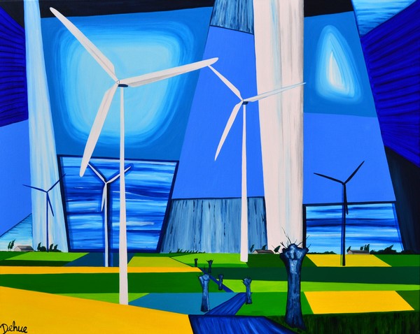 Windmills in Holland