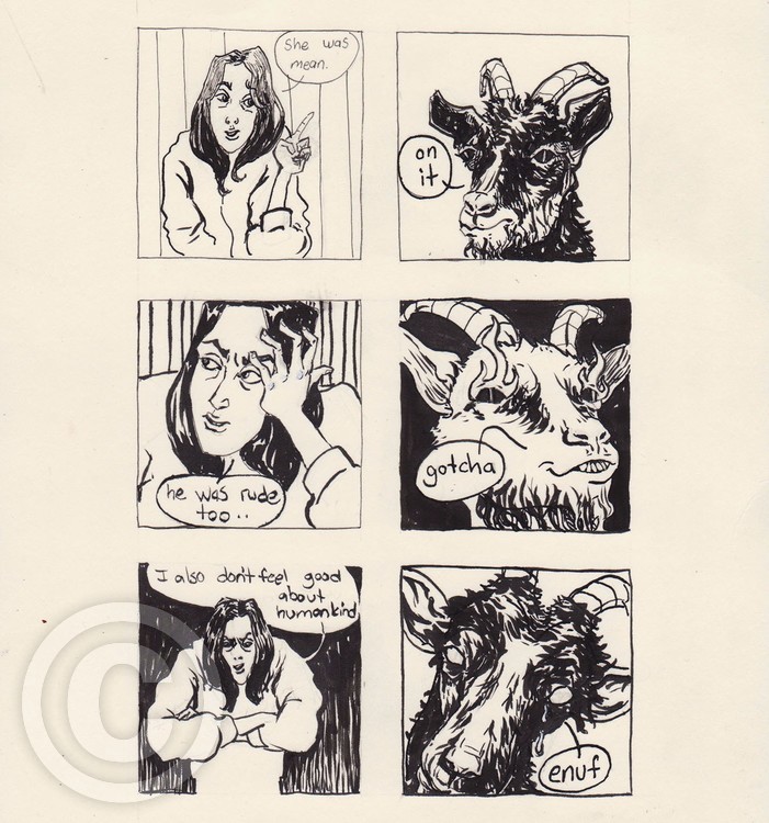 If Baphomet and I were friends