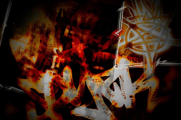 Hell collage