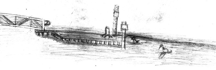 Bayfront Dock Sketch
