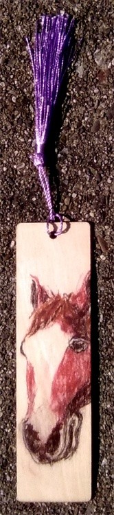 Horse Wood Bookmark