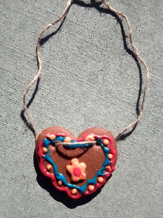 Gingerbread Necklace