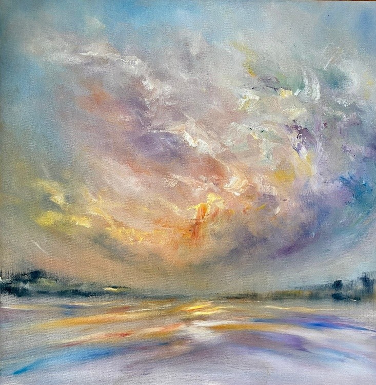 “Mesmerizing” Abstract Landscape Sky