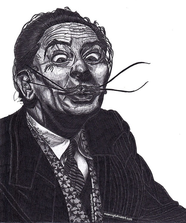 Dalí's Whiskers