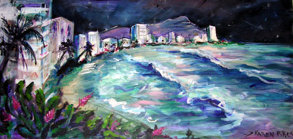 hawaii painted at dukes