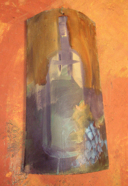 wine tile abstract