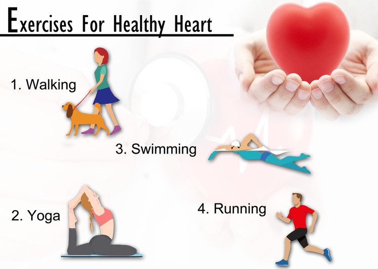 Exercises to Keep Your Heart Healthy and Active – Odeta Stuikys Rose