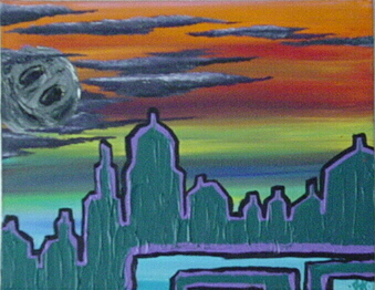 Moon set