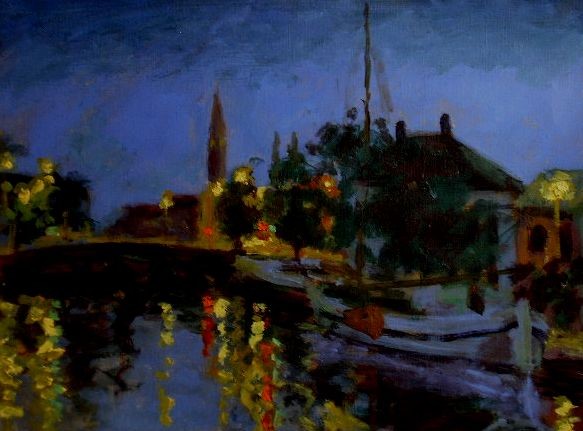 Evening at Delft