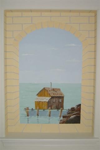 Mural in Florida Home