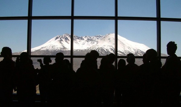 kids at Mt. Saint Helens