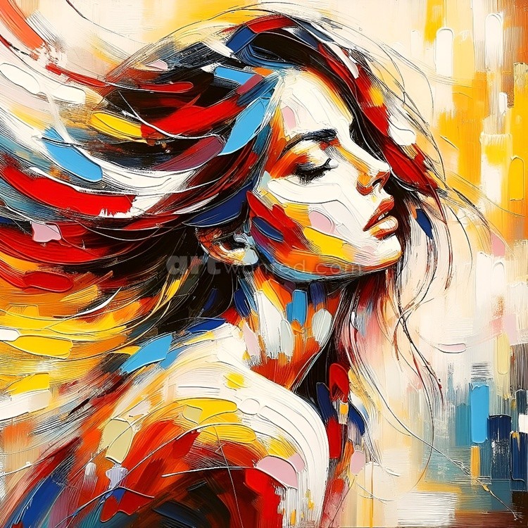 Simply Abstract Portrait