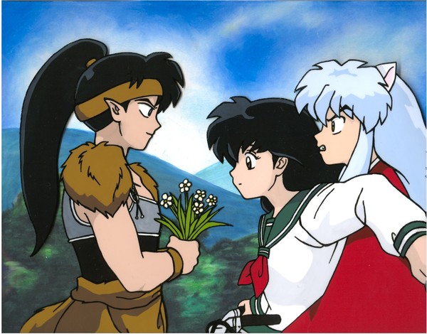 Inuyasha Fan Cel: Flowers For Kagome