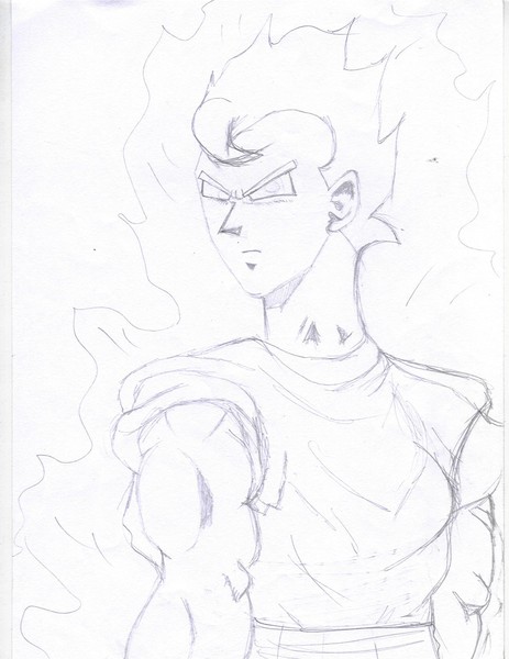 Gohan all powered up