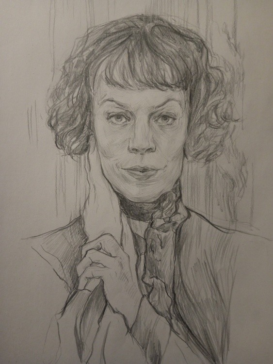 Portrait of Polly Grey