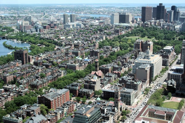 OVER LOOKING BOSTON 1