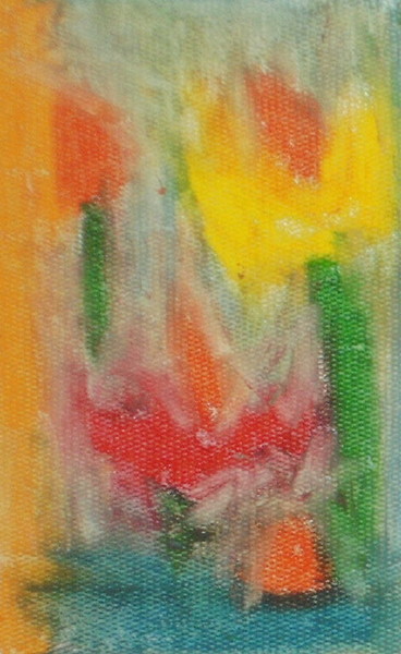 Flower Against the Wall