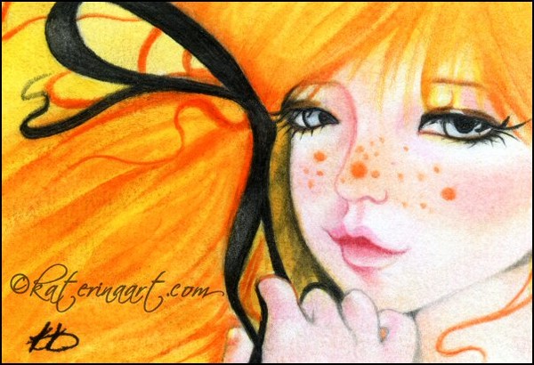 Halloween Cutie ACEO