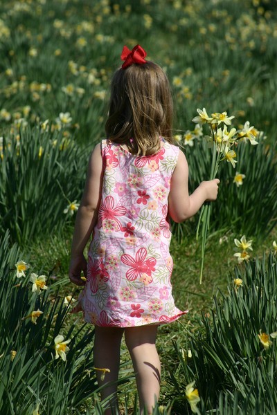 Picking Flowers for Momma