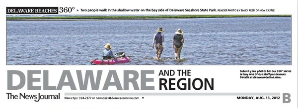 63nd News Journal Panorama-Walking the Bay