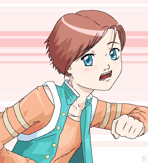 Little Boy Running