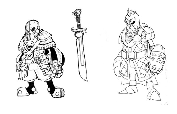 The Clockwork Hunter and the Iron Boar