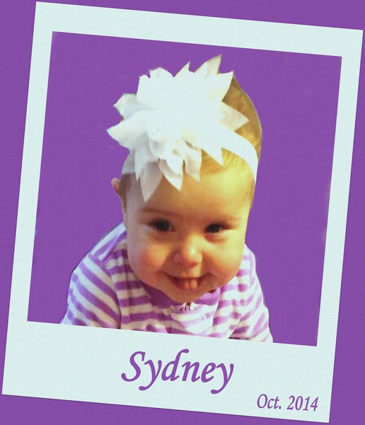 Sydney, My G-G-G-Granddaughter....