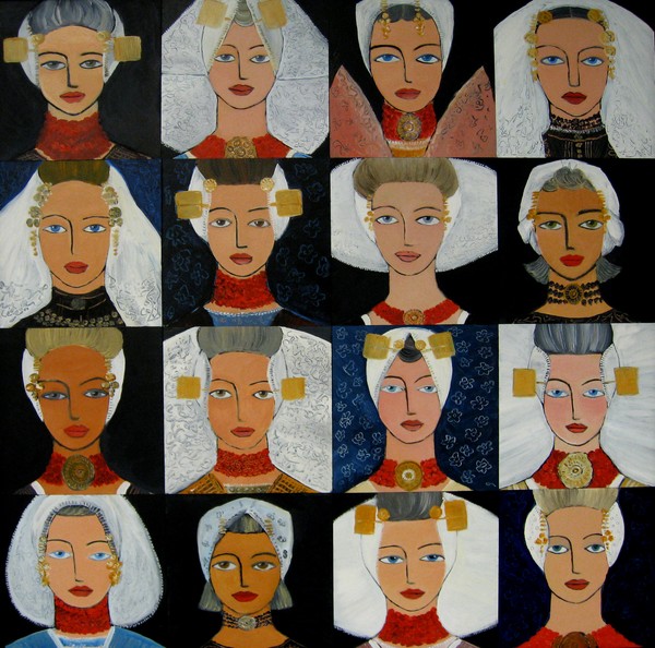 16 Zeeuwse meisjes