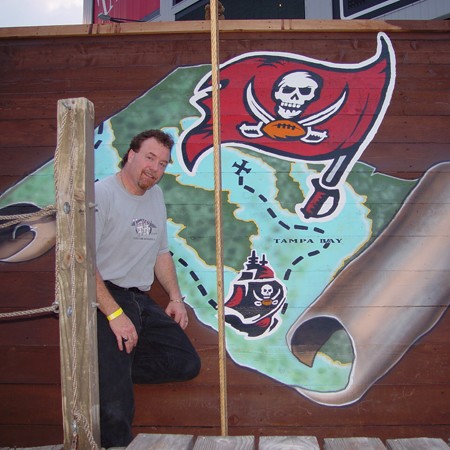 Bucs Mural Complete 2