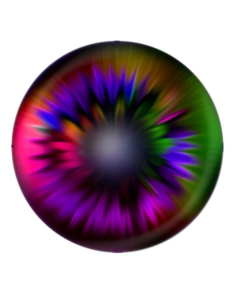 colorful eye