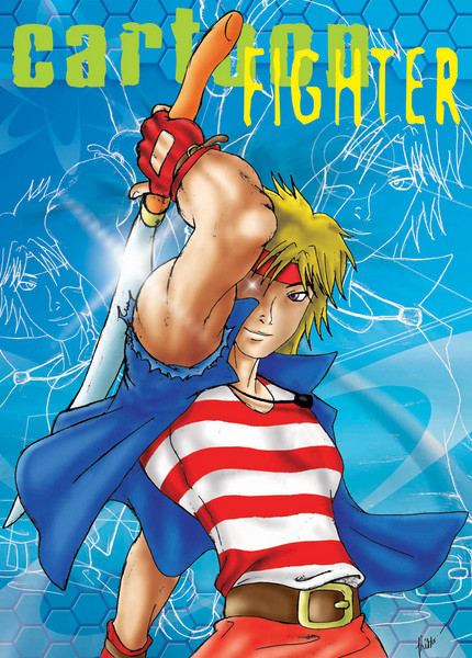 cartoon fighter