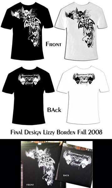LIZZY BORDEN - 2008 Fall T's