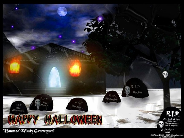 Haunted Windy Graveyard