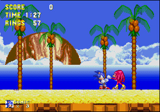 Sonic vs Knuckles