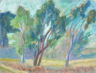 three eucalyptus series (morning, October)