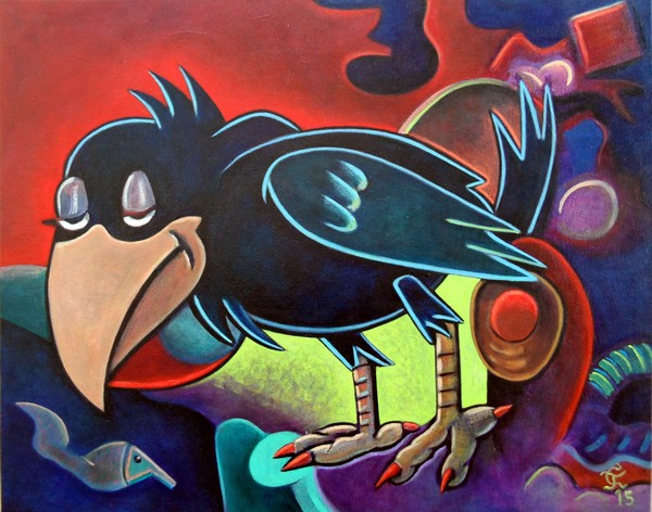 Abstract And The Mynah Bird