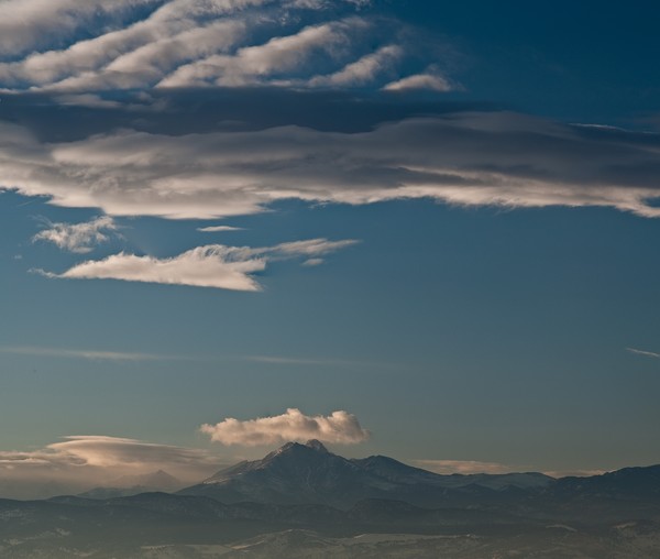 Longs Peak Dwarfed