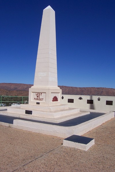 Lest We Forget, Alice Springs, Australia