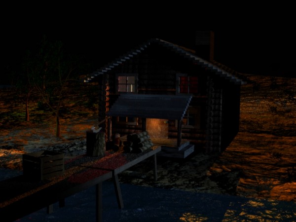 3D Log Cabin..www.dj-hughes.com