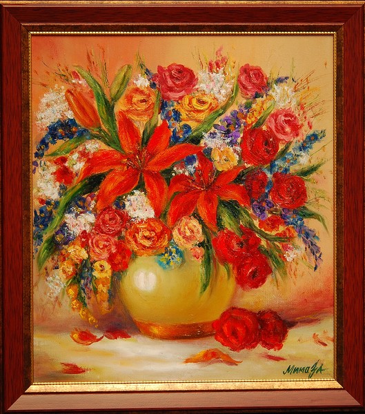 Red Lilies