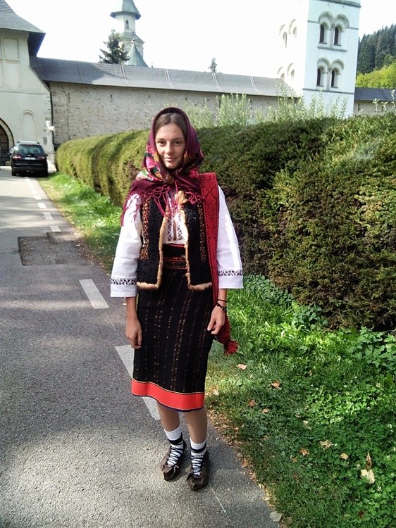 Tradition at monastery Putna, Romania