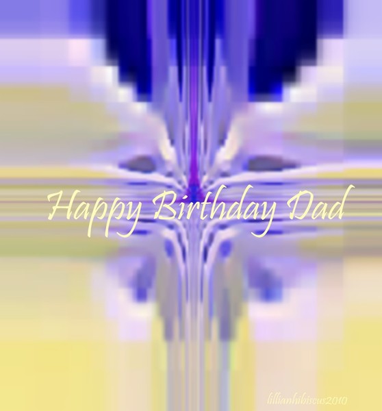 Happy Birthday Dad
