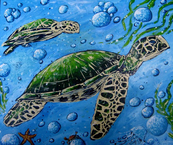 Maui Sea Turtle